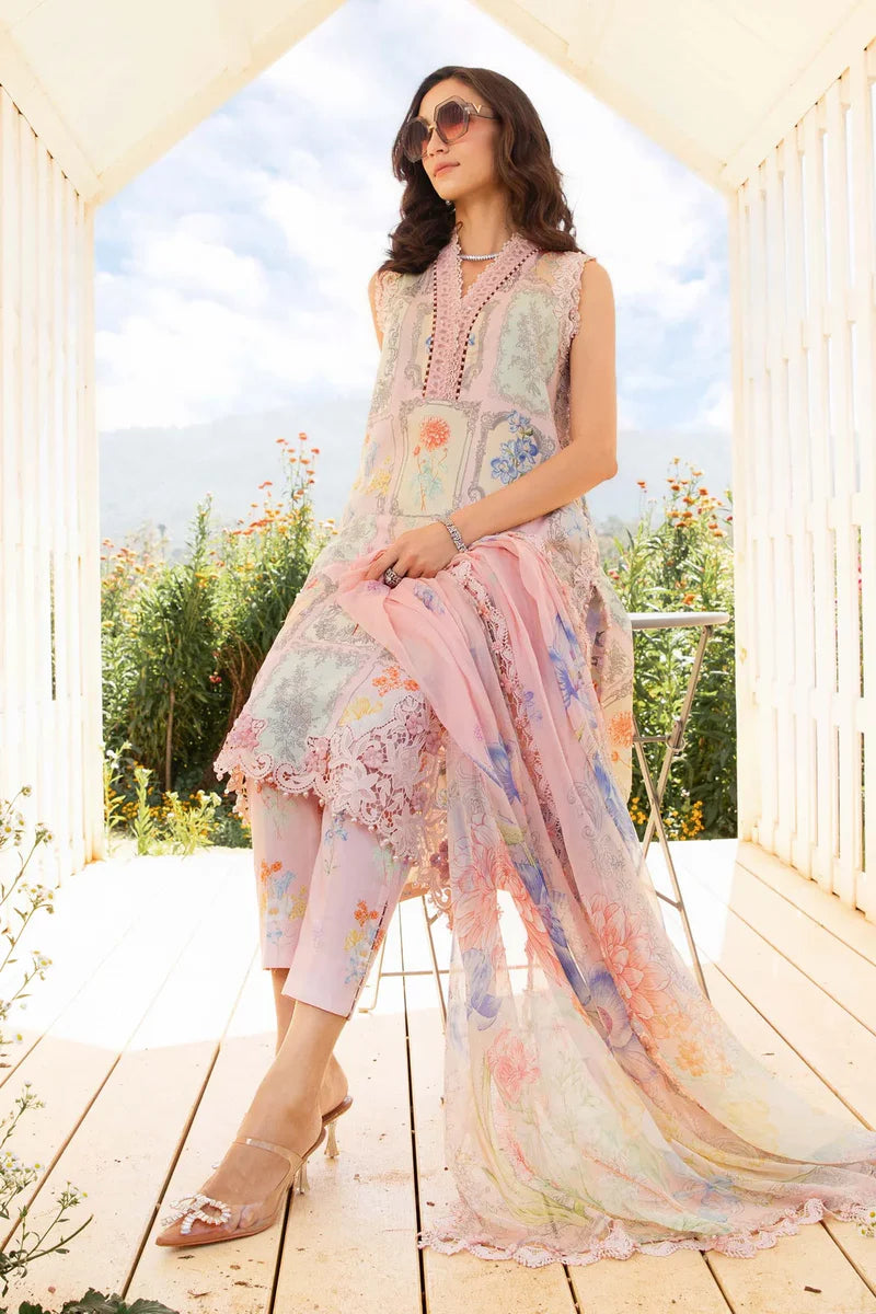3 Piece Printed Lawn Suit | MPT-2511-A