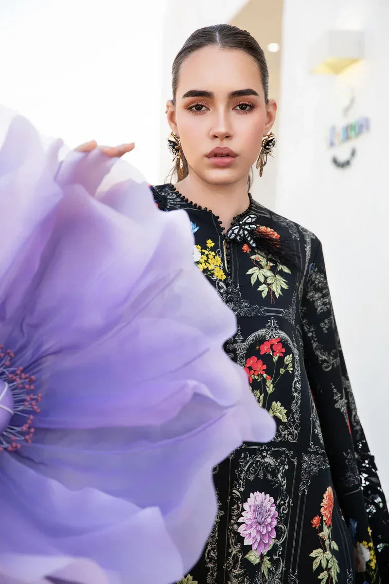 3 Piece Printed Lawn Suit | MPT-2511-B