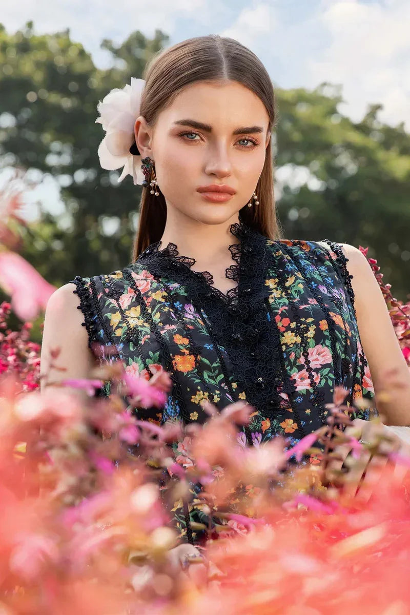 3 Piece Printed Lawn Suit | MPT-2507-B