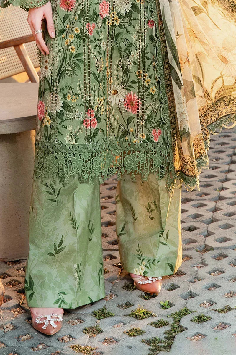 3 Piece Printed Lawn Suit | MPT-2508-B