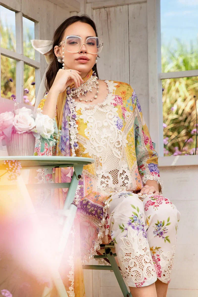3 Piece Printed Lawn Suit | MPT-2509-A