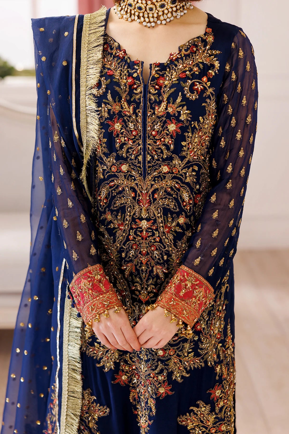 4-PC Charizma Premium Chiffon Luxury Collection DJ5-07