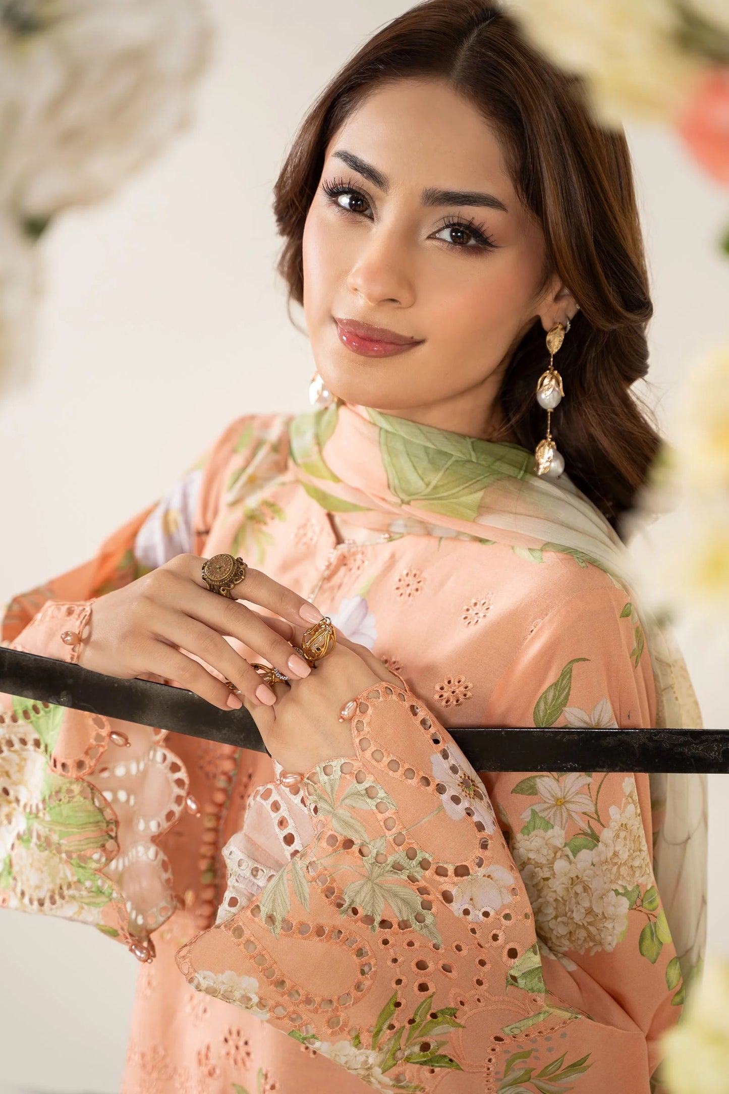 3 Piece Embroidered Lawn Suit | MPS-2602-A