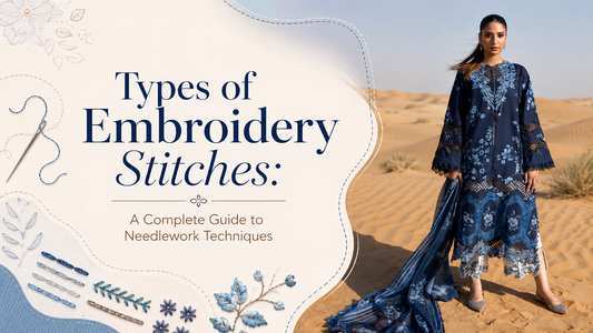 Types of Embroidery Stitches