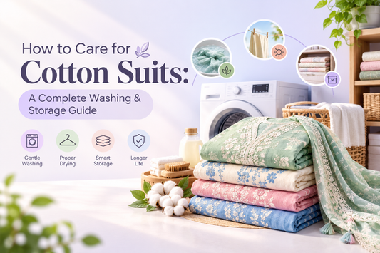 How to Care for Cotton Suits: A Complete Washing & Storage Guide
