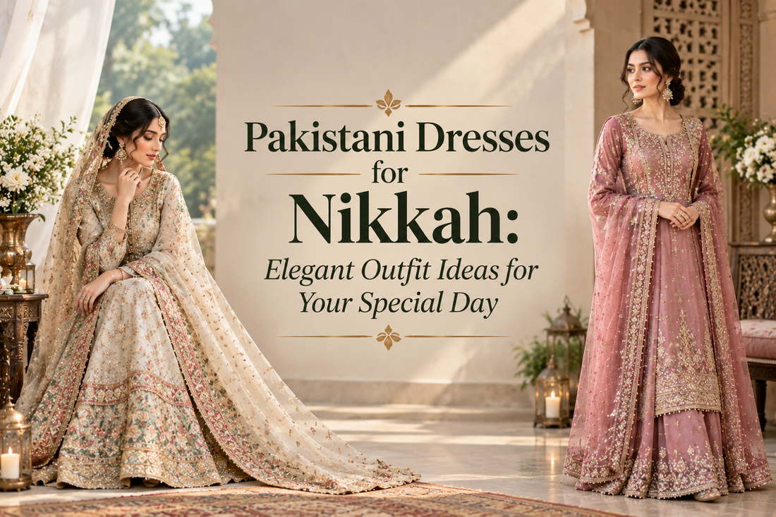 Pakistani Nikkah dresses
