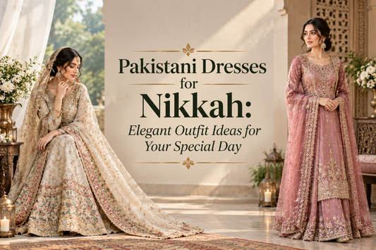 Pakistani Nikkah dresses
