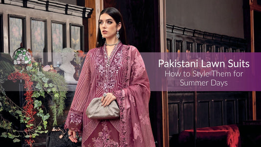 Pakistani lawn suits 