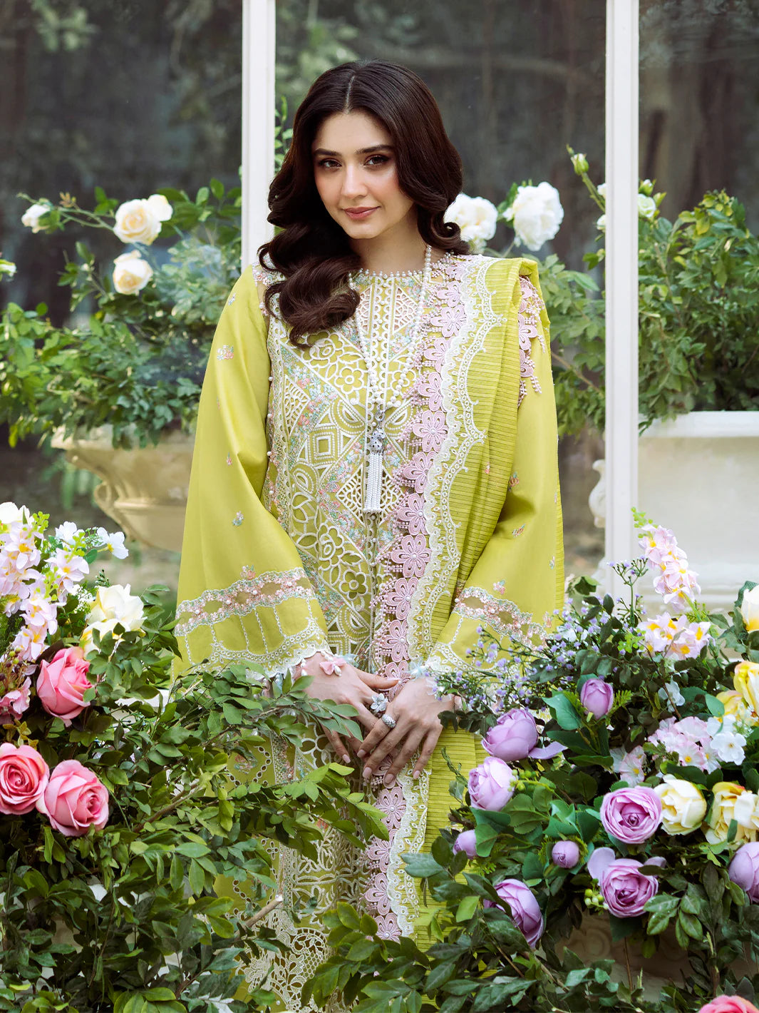 105 - A | 3 PC Luxury Lawn