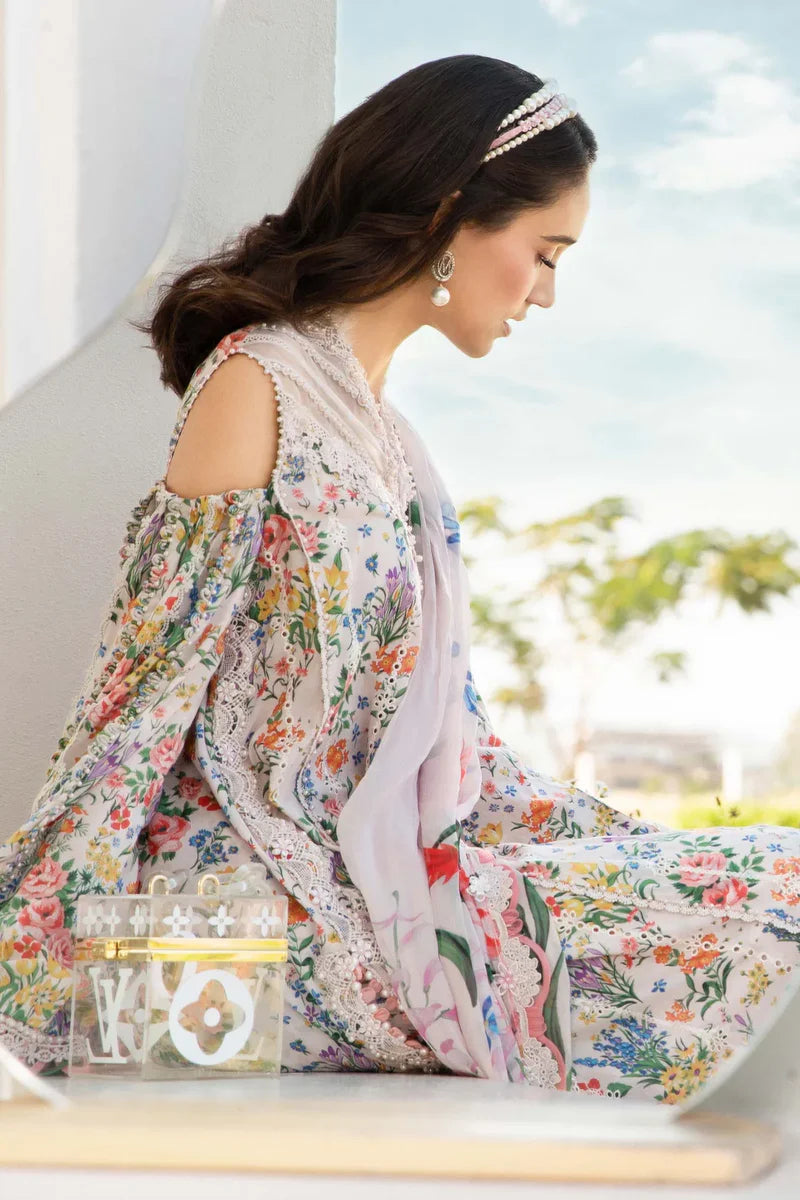 3 Piece Printed Lawn Suit | MPT-2507-A