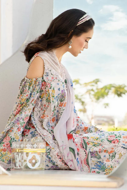 3 Piece Printed Lawn Suit | MPT-2507-A