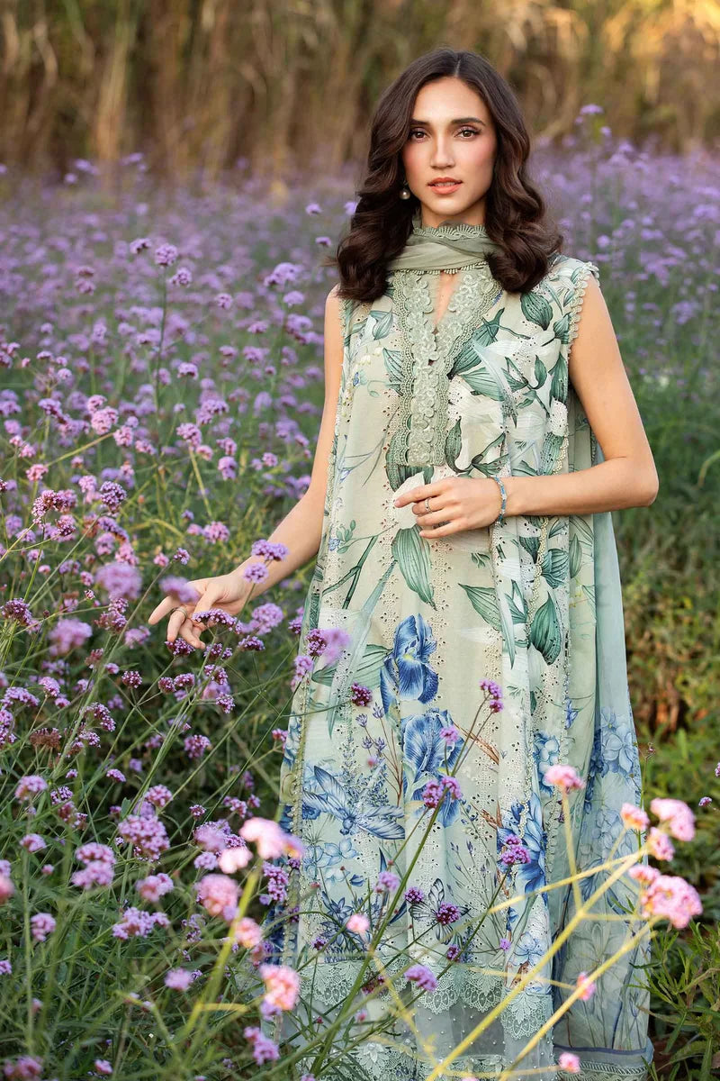 3 Piece Printed Lawn Suit | MPT-2502-B