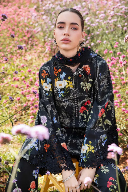 3 Piece Printed Lawn Suit | MPT-2511-B