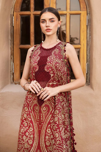3 Piece Printed Lawn Suit | MPT-2512-A