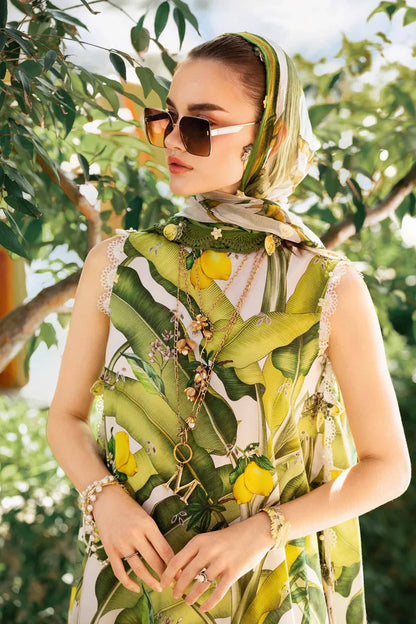 3 Piece Printed Lawn Suit | MPT-2503-A