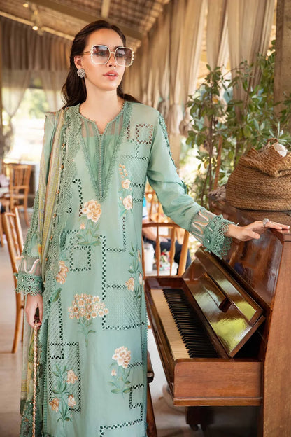3 Piece Printed Lawn Suit | MPT-2501-B