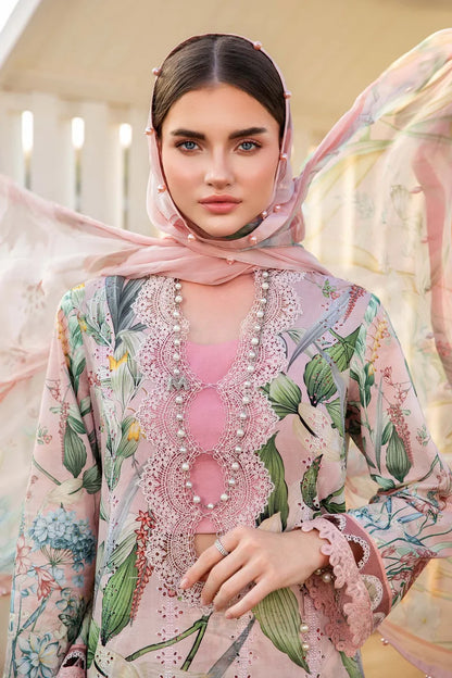 3 Piece Printed Lawn Suit | MPT-2502-A