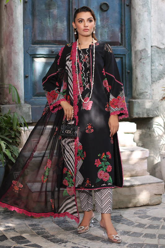 3-PC Unstitched Printed Lawn Collection CP5-01 | Premium & Trendy