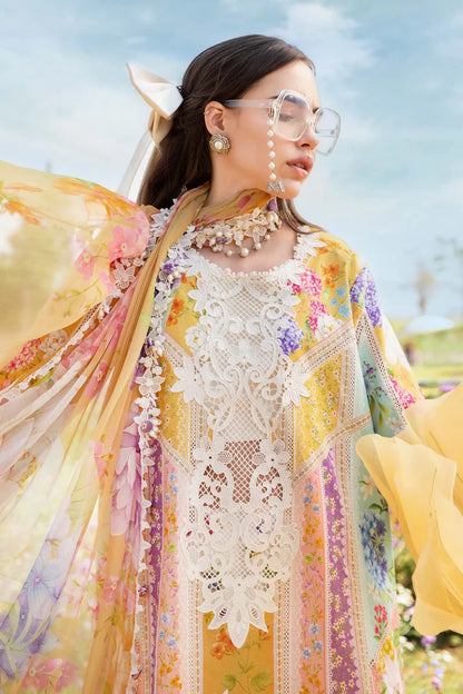 3 Piece Printed Lawn Suit | MPT-2509-A