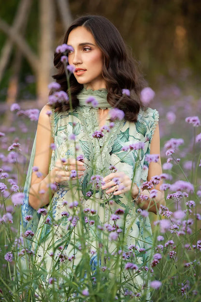 3 Piece Printed Lawn Suit | MPT-2502-B