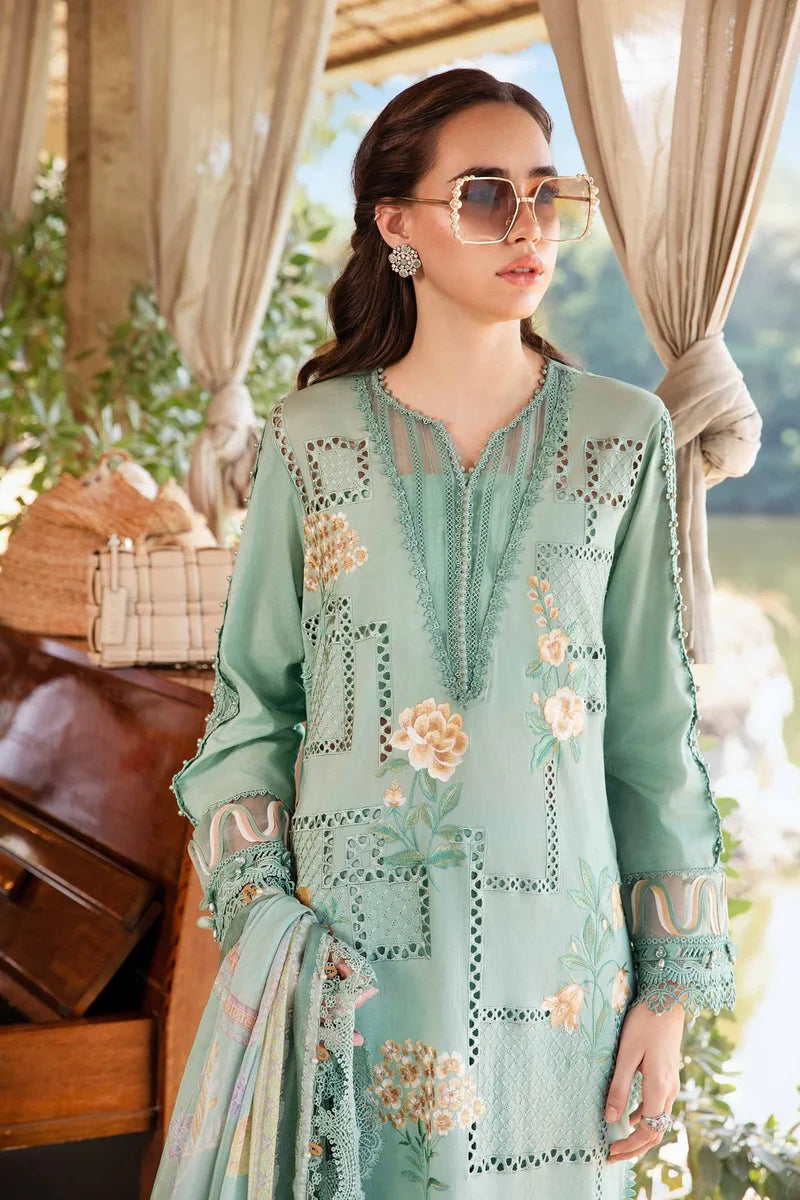 3 Piece Printed Lawn Suit | MPT-2501-B