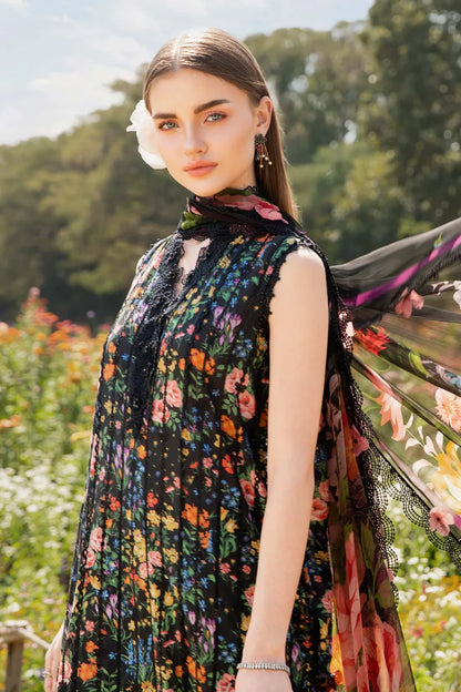 3 Piece Printed Lawn Suit | MPT-2507-B
