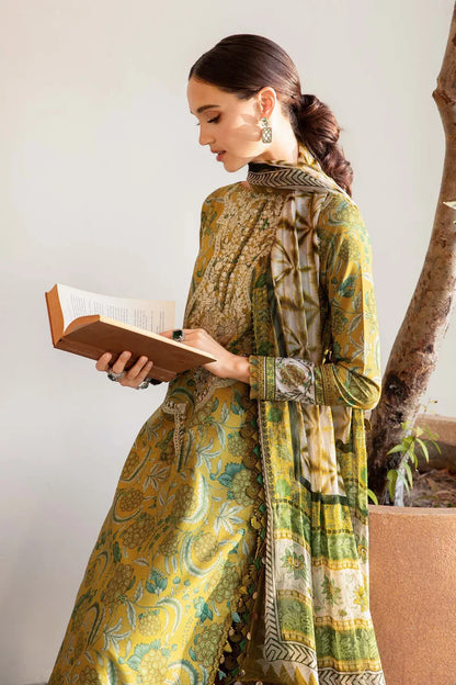 3 Piece Printed Lawn Suit | MPT-2513-B