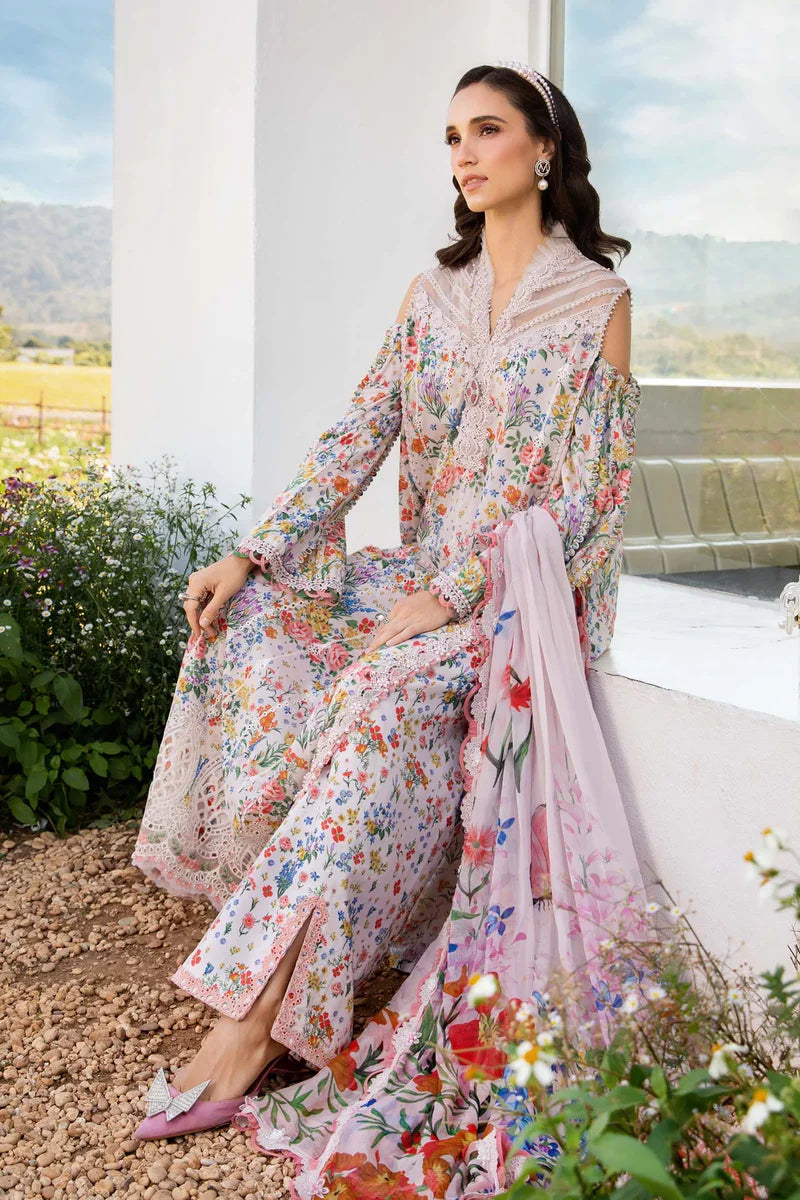 3 Piece Printed Lawn Suit | MPT-2507-A