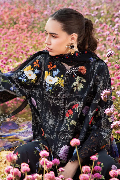 3 Piece Printed Lawn Suit | MPT-2511-B