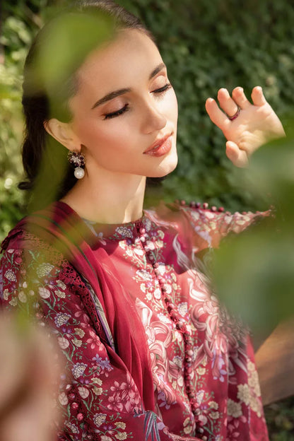 3 Piece Printed Lawn Suit | MPT-2514-B