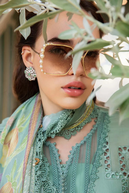 3 Piece Printed Lawn Suit | MPT-2501-B