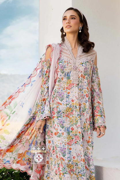 3 Piece Printed Lawn Suit | MPT-2507-A