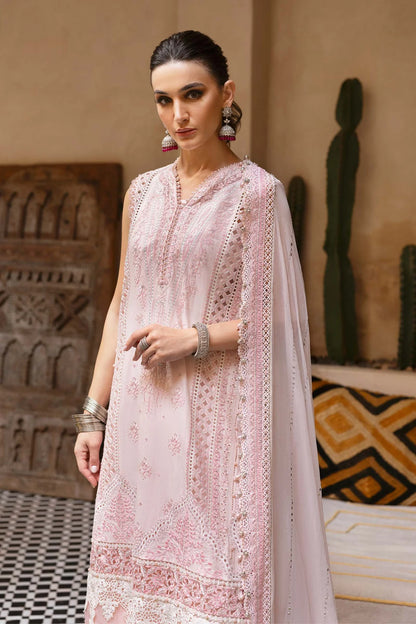 3 Piece Embroidered Lawn Suit | D-2511-A