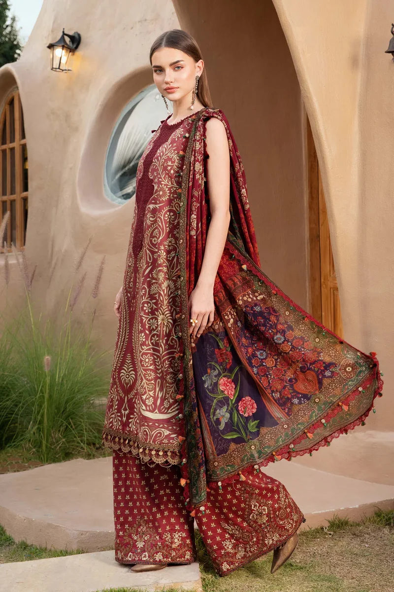3 Piece Printed Lawn Suit | MPT-2512-A