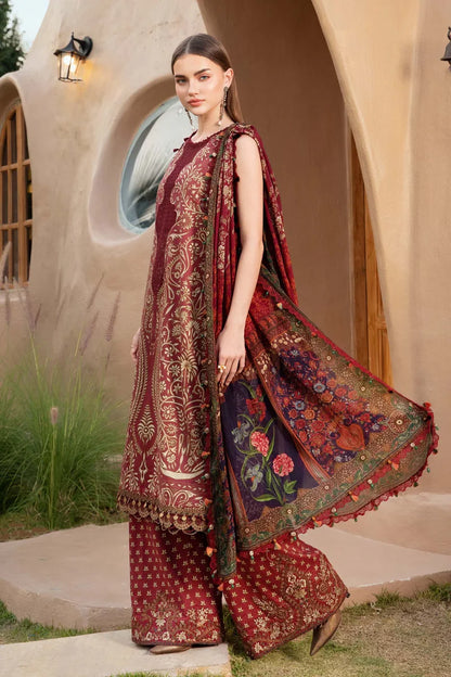 3 Piece Printed Lawn Suit | MPT-2512-A