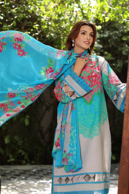 3-PC Printed Lawn Collection CP5-02