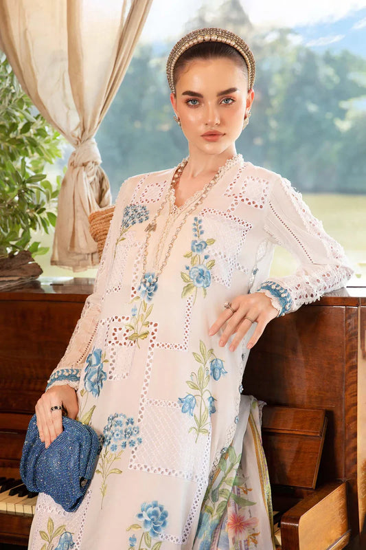 Buy 3 Piece Unstitched Printed Lawn Suit MPT 2501 A – Tayaba Fashion