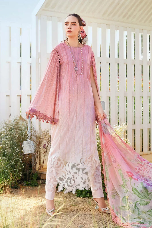 Buy 3 Piece Unstitched Printed Lawn Suit MPT 2506 A – Tayaba Fashion
