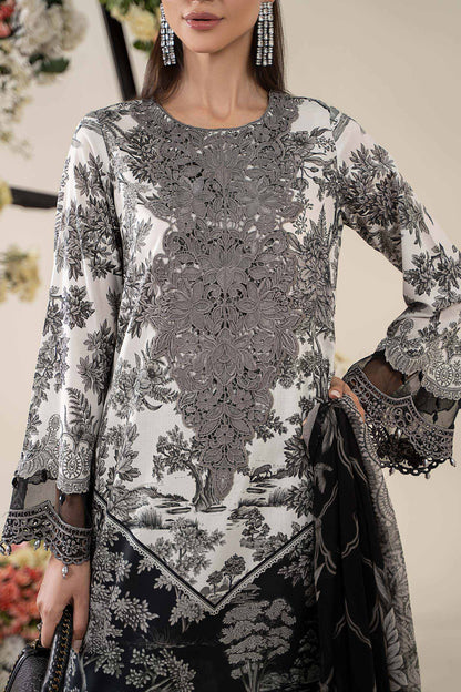 3 Piece Embroidered Lawn Suit | MPS-2608-B