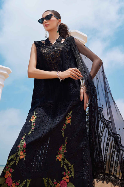 3 Piece Unstitched Embroidered Lawn Suit | EID LAWN-25-01