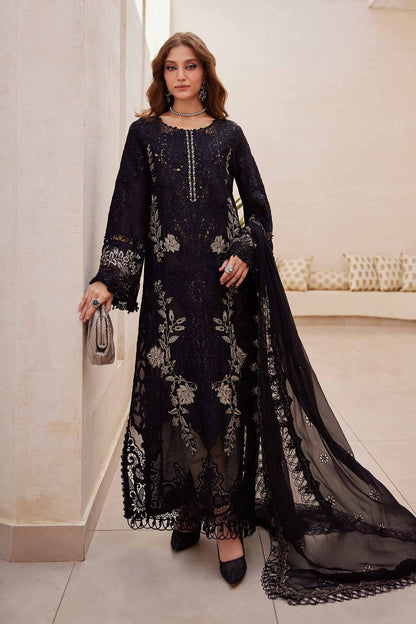 3 Piece Unstitched Embroidered Paper Cotton Suit | EID LAWN-25-03