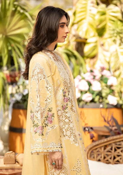 ELM-2B Roshne | Stylish Embroidered Lawn Suit | Tayaba