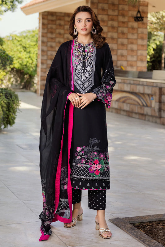 Shop 3-PC Unstitched Printed Lawn Collection CP5-04 | Elegant & Versatile