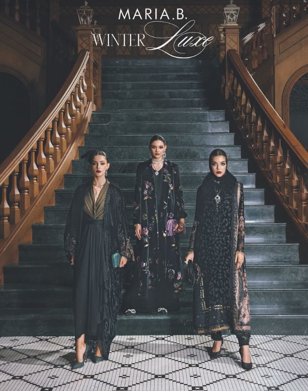 Maria B Winter Luxe Suits for Women