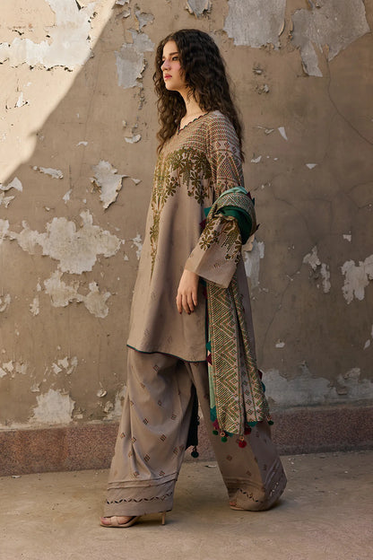 3-PC Unstitched Printed Linen Collection CPW5-19