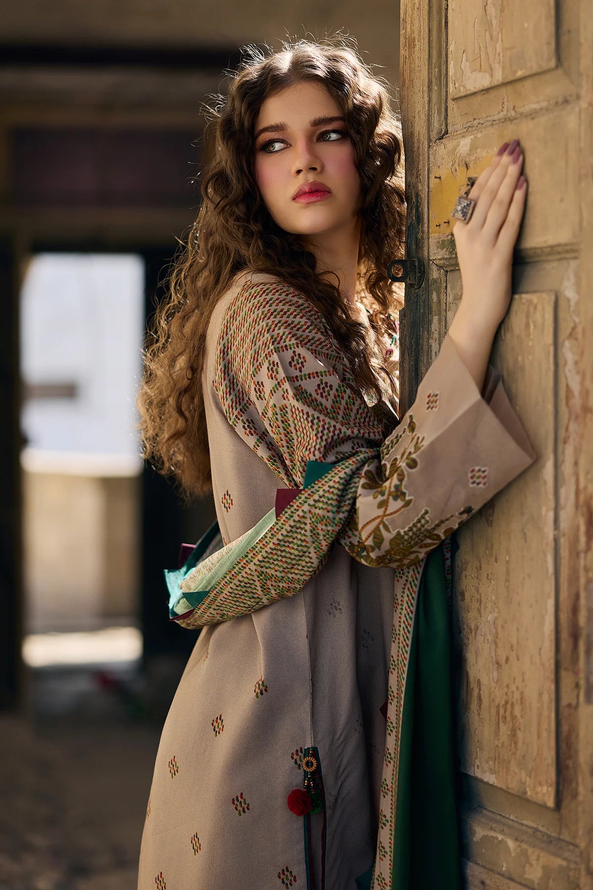 3-PC Unstitched Printed Linen Collection CPW5-19