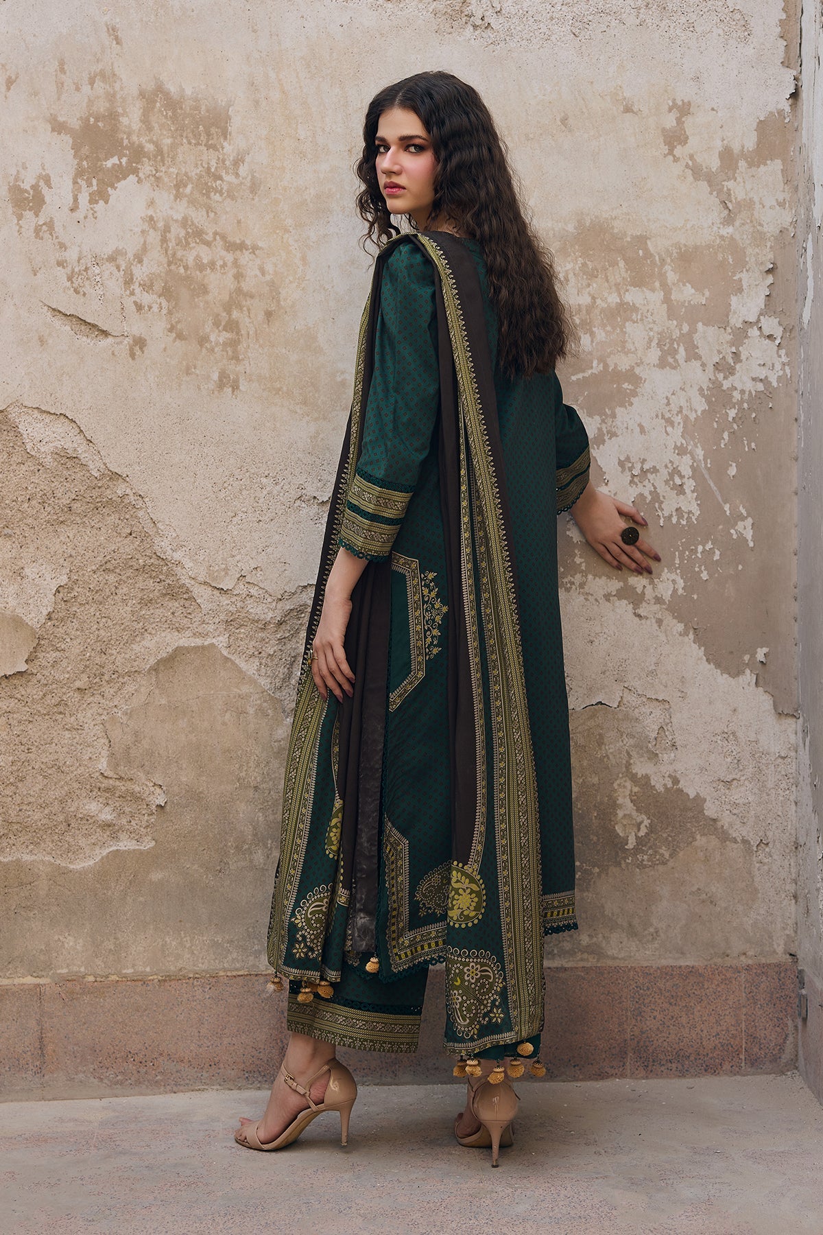 3-PC Unstitched Printed Linen Collection CPW5-24