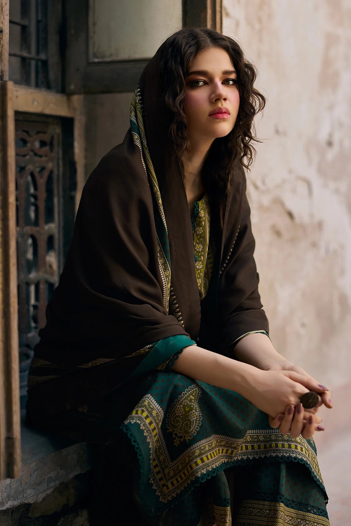 3-PC Unstitched Printed Linen Collection CPW5-24