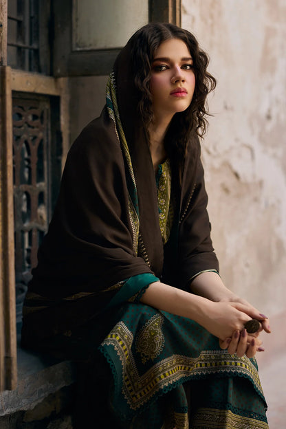 3-PC Unstitched Printed Linen Collection CPW5-24