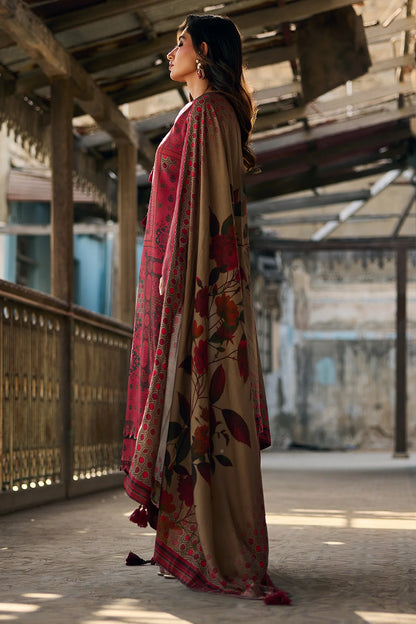 3-PC Unstitched Printed Linen Collection CPW5-23